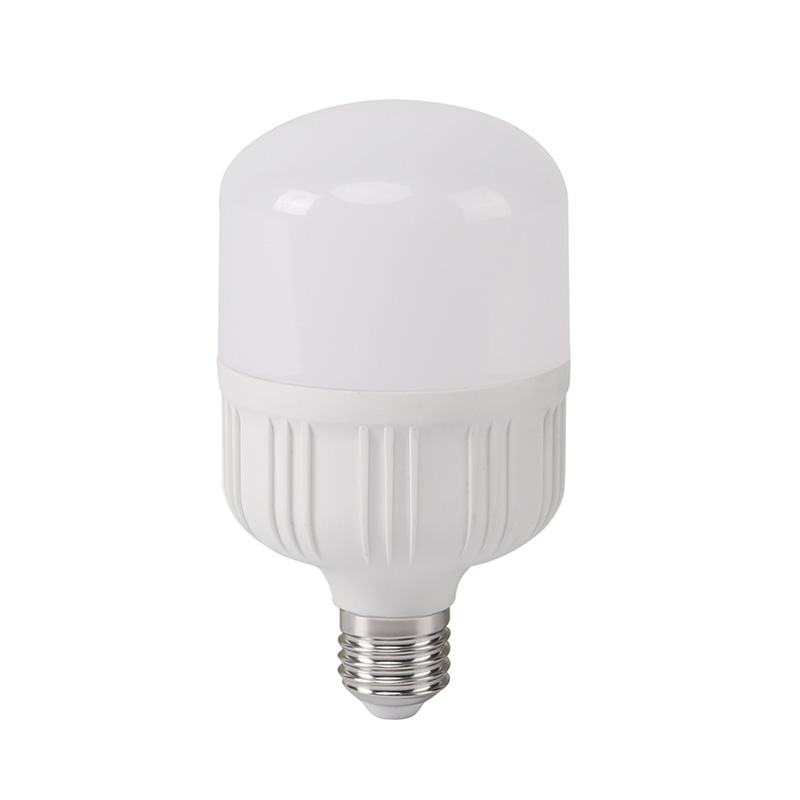 Plast-aluminium hybrid T-serie LED-pærer (E27/E40 base)